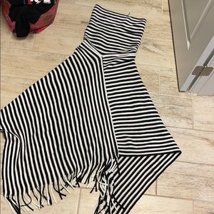 Striped Poncho